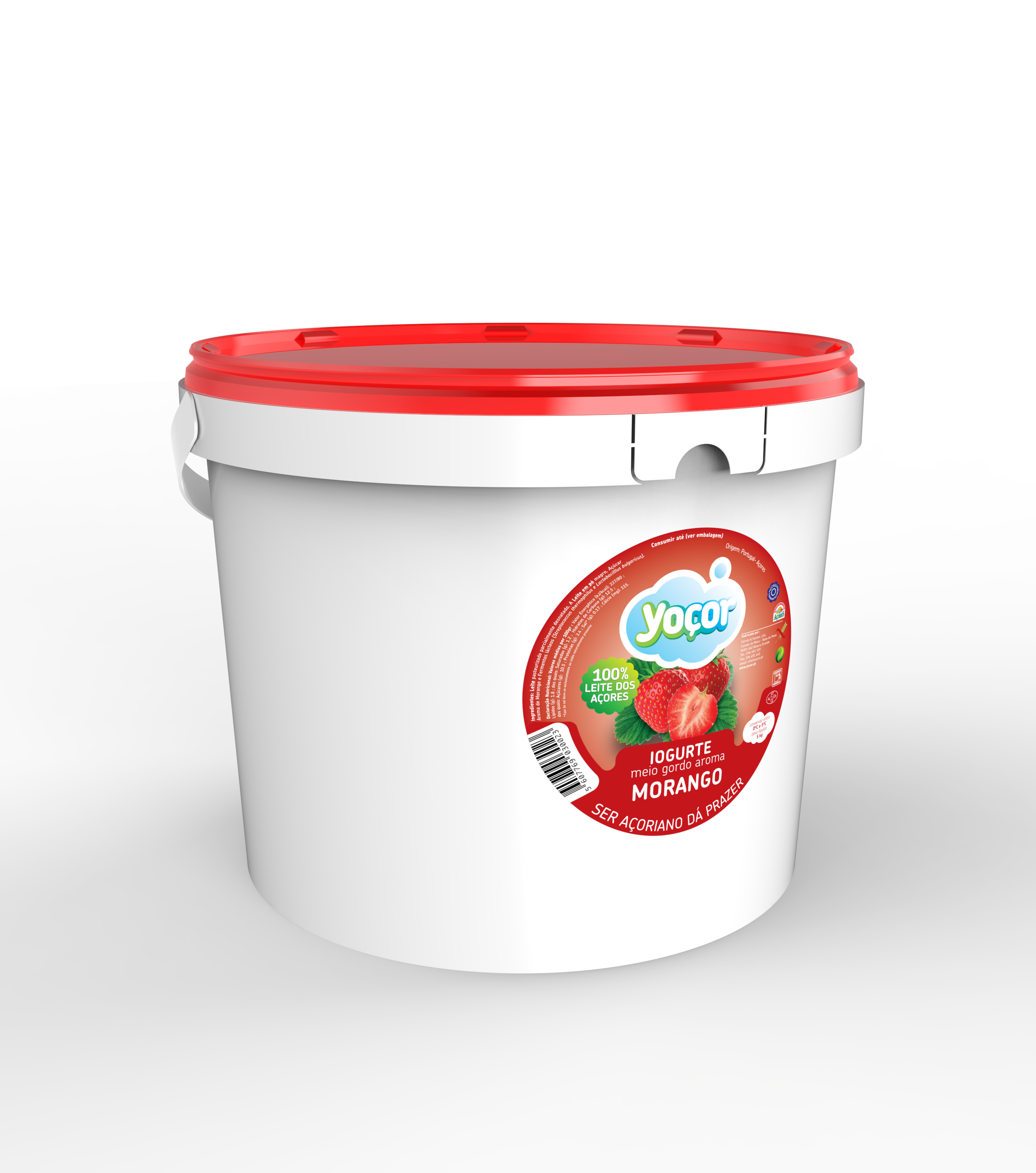 Iogurte Morango 5 Kg