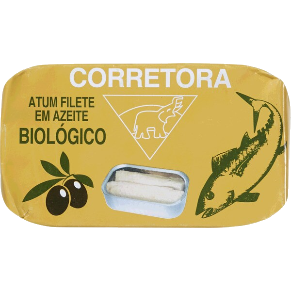 Atum Filetes Azeite Virgem Extra BIO 120 gr