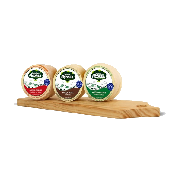 Tábua 3 Queijos Quinta  3x200 gr