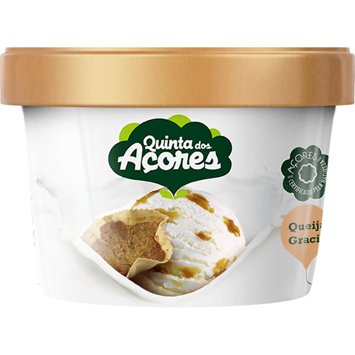 Gelado Quinta dos Açores Queijada da Graciosa 100 ml
