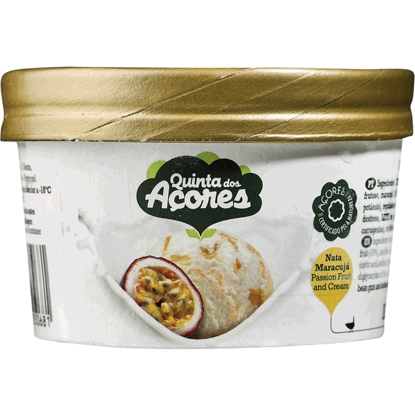 Gelado Quinta dos Açores Nata Maracujá 100 ml