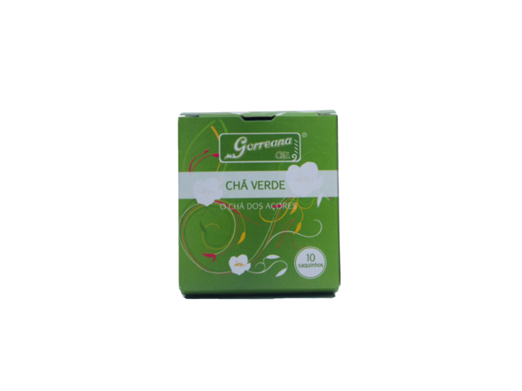 Chá Verde Tea Bags c/ Cordel 10 x 2 gr