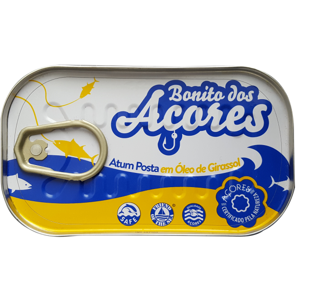 Bonito dos Açores Posta em Óleo120 g