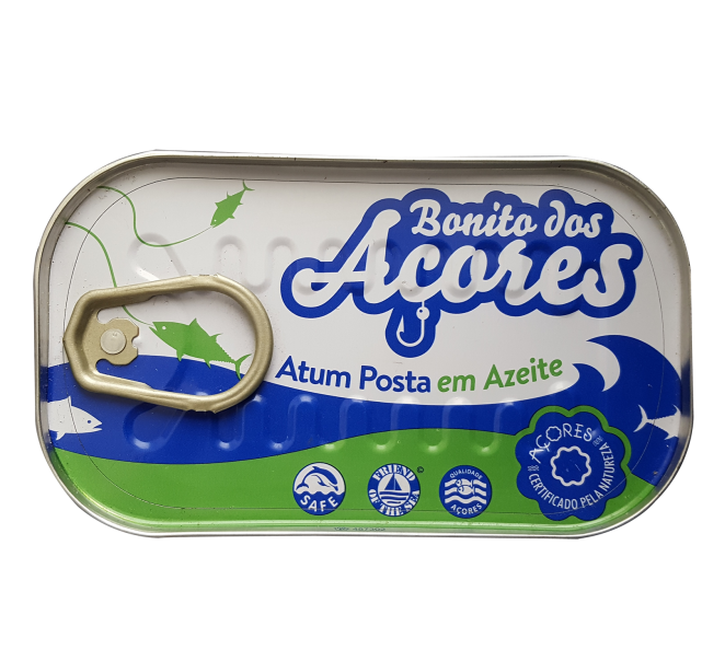 Bonito dos Açores Posta em Azeite120 g