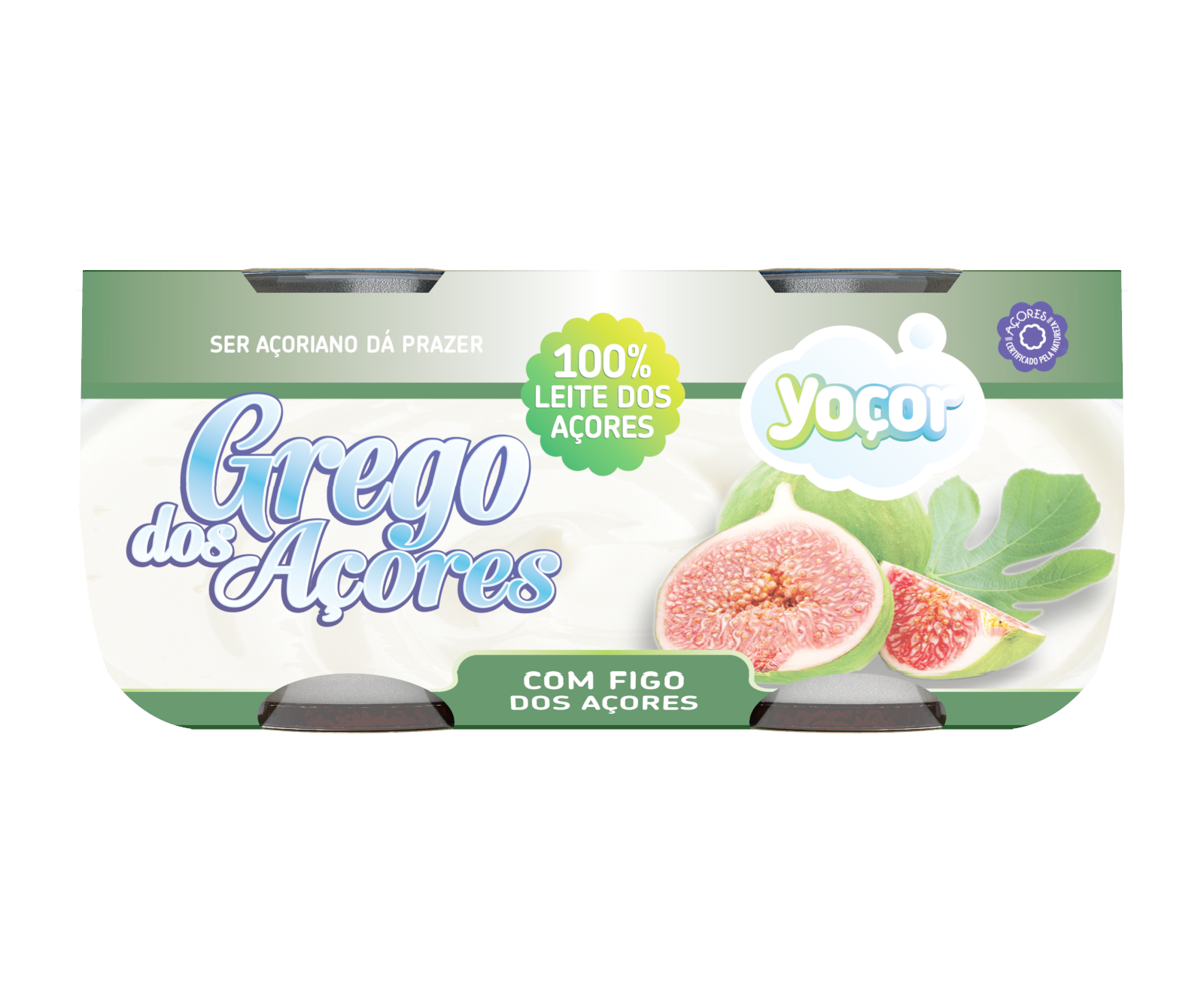 Iogurte Grego dos Açores com Figo 4x115 gr