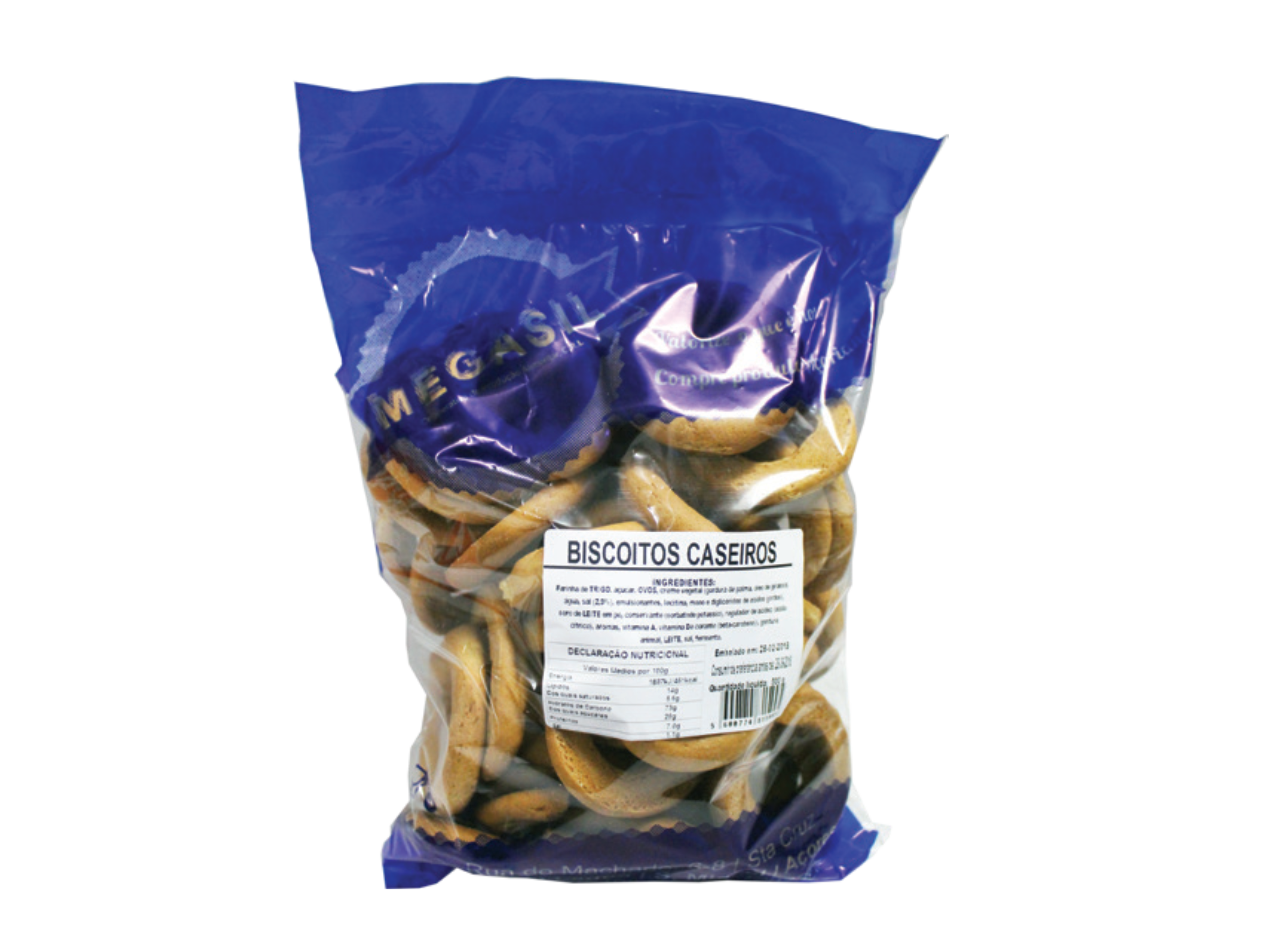 Biscoitos de Caseiros Megasil 500 gr