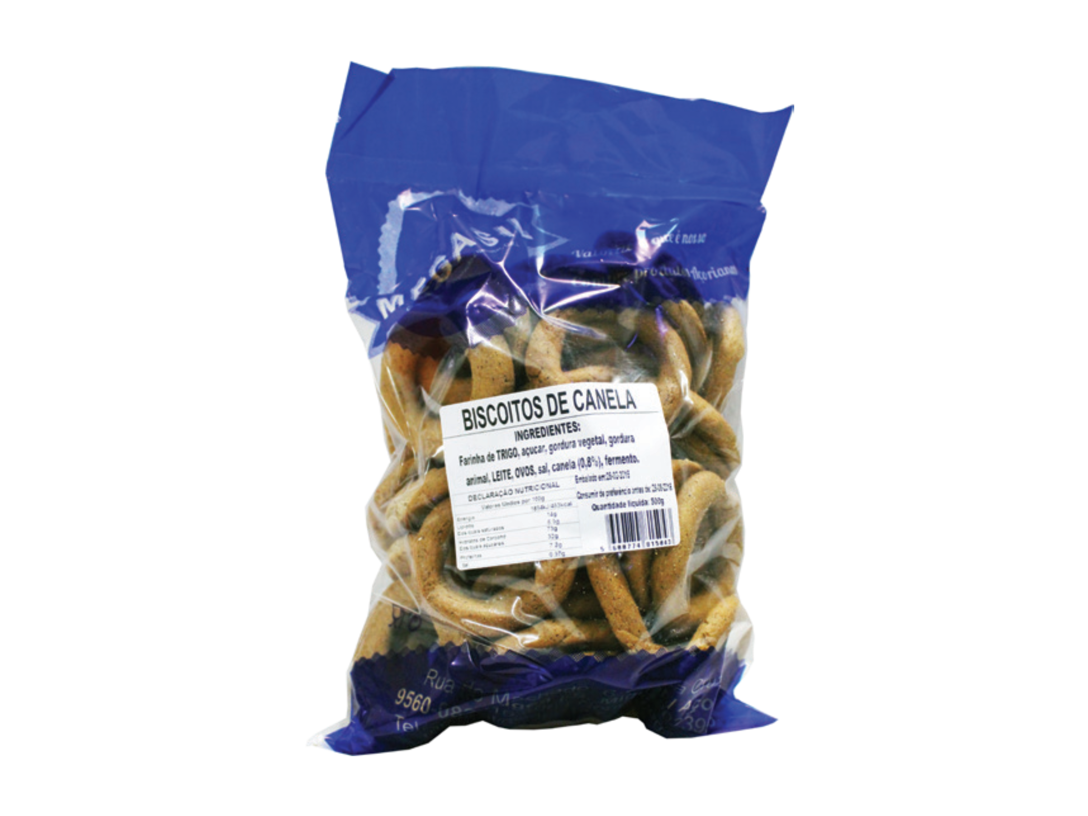 Biscoitos de Canela Megasil 500 gr