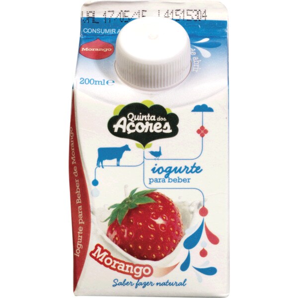 Iogurte Líquido Morango 200ml