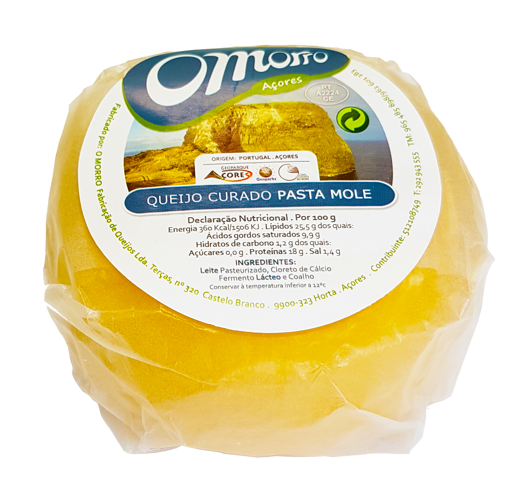 Queijo O Morro Curado Pasta Mole