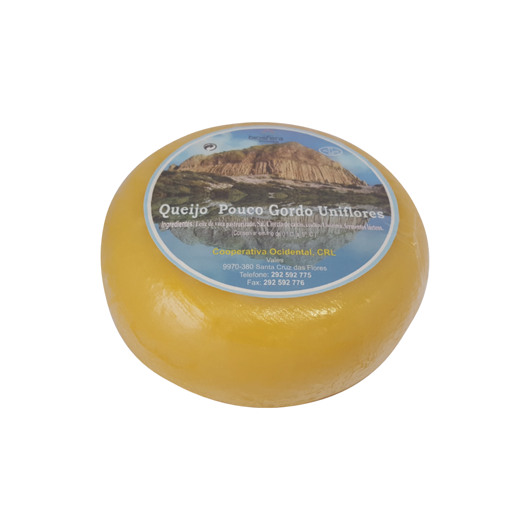 Queijo Pouco Gordo Uniflores 1 Kg (aproximado)