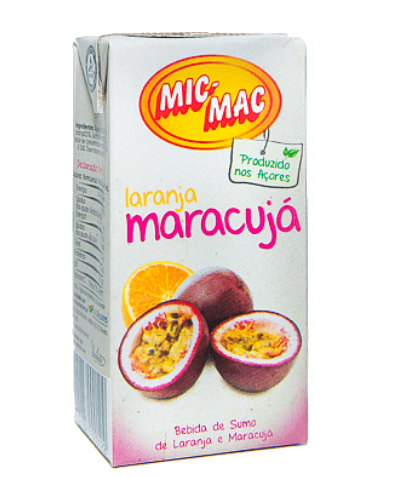 Sumo Mic Mac Laranja Maracujá 200 ml